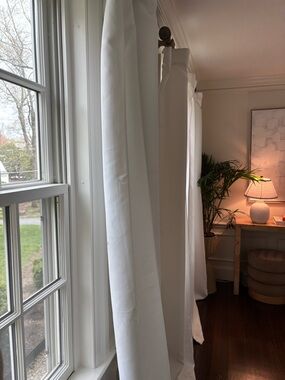 White Curtain Panels - 2-Pack, 11 sets of 2 available